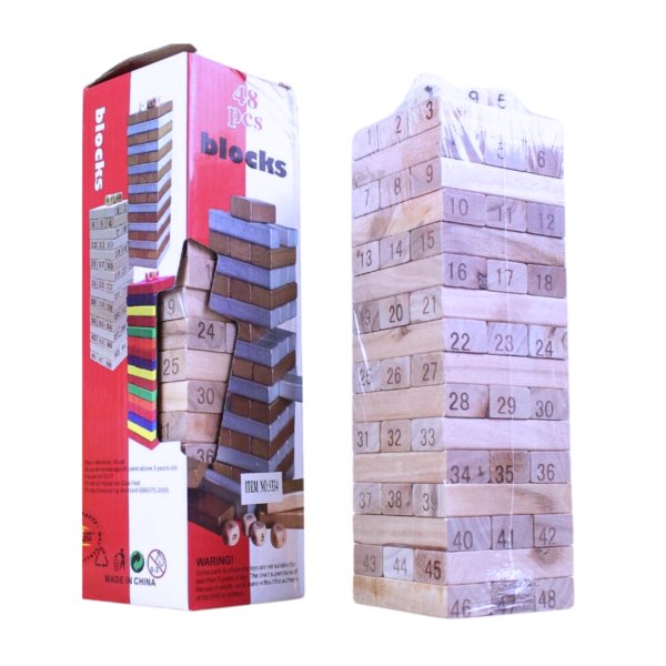 ⁦blocks 48pcs⁩ - الصورة ⁦1⁩